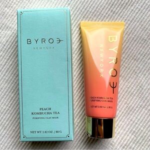 BYROE Peach Kombucha Tea Purifying Clay Mask